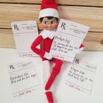 Printable Elf on the Shelf Prescription Notes from the Doctor
