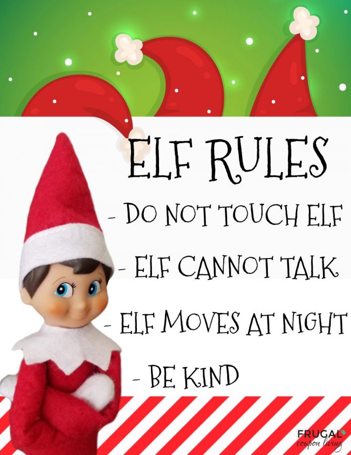 Elf on the Shelf Rules Printable and Frequently Asked Questions