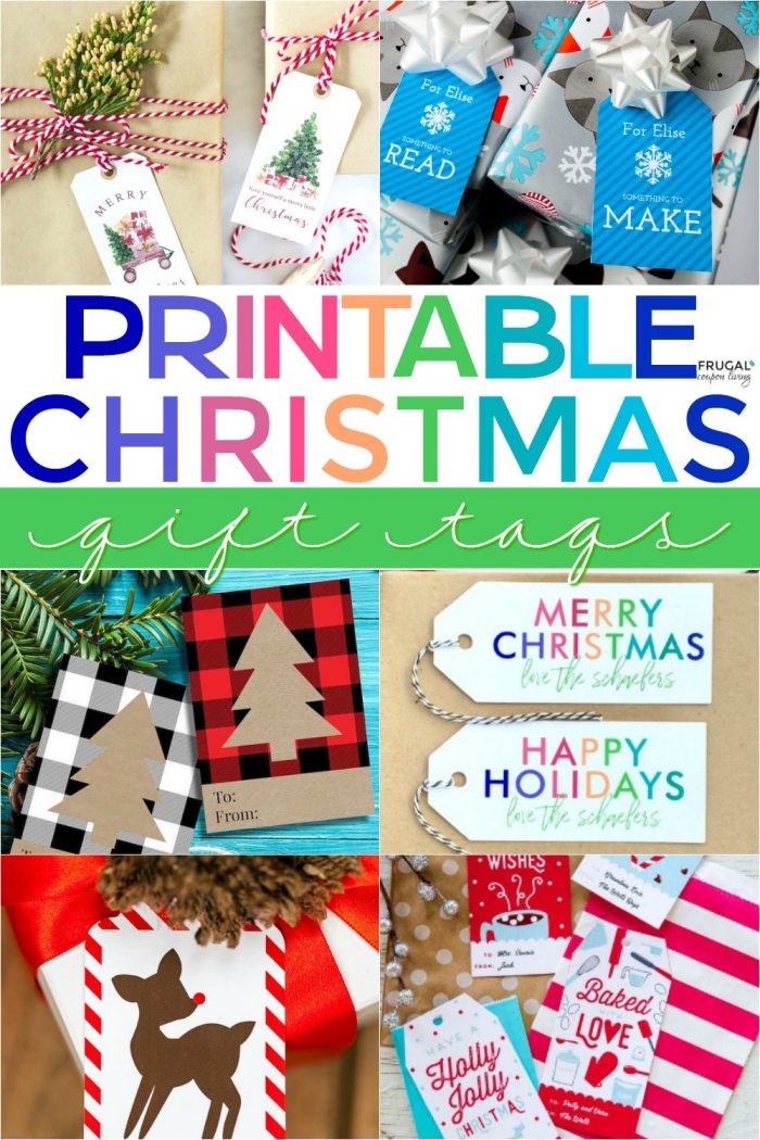Free Printable Gift Tags for Christmas
