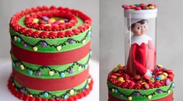 how to make elf on the shelf birthday cake