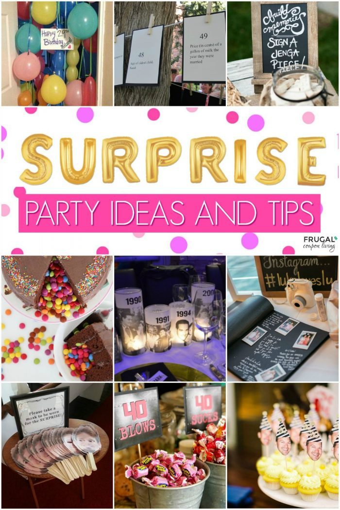  Surprise Birthday Party Ideas and Tips