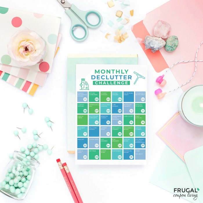 KonMari Method Declutter Challenge Checklist