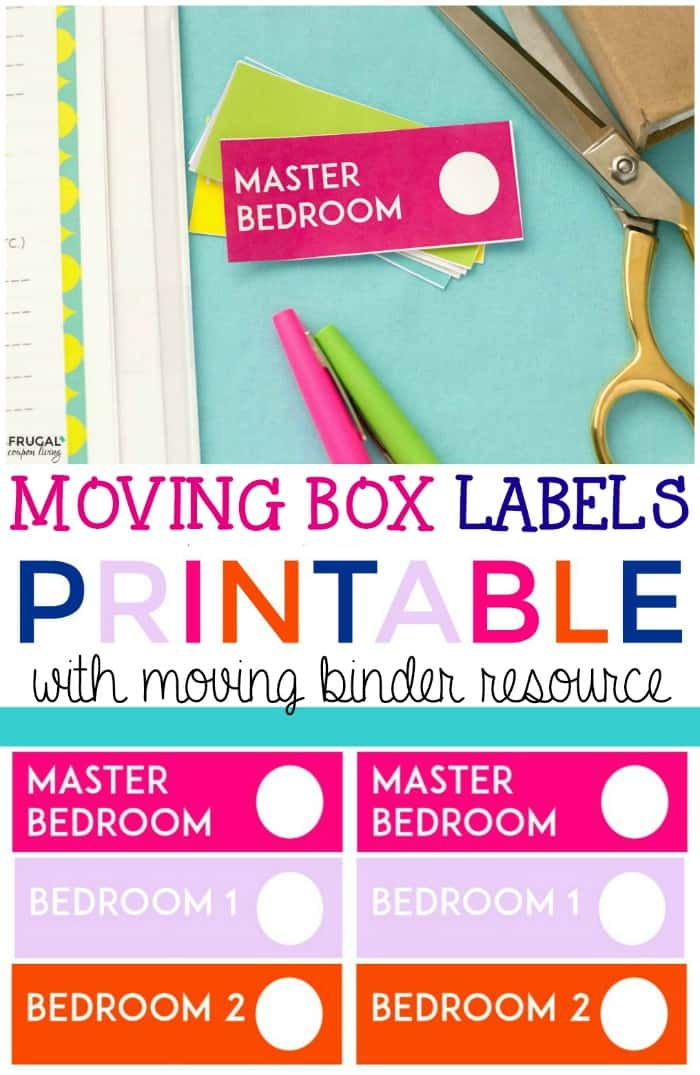 Moving Labels Printable