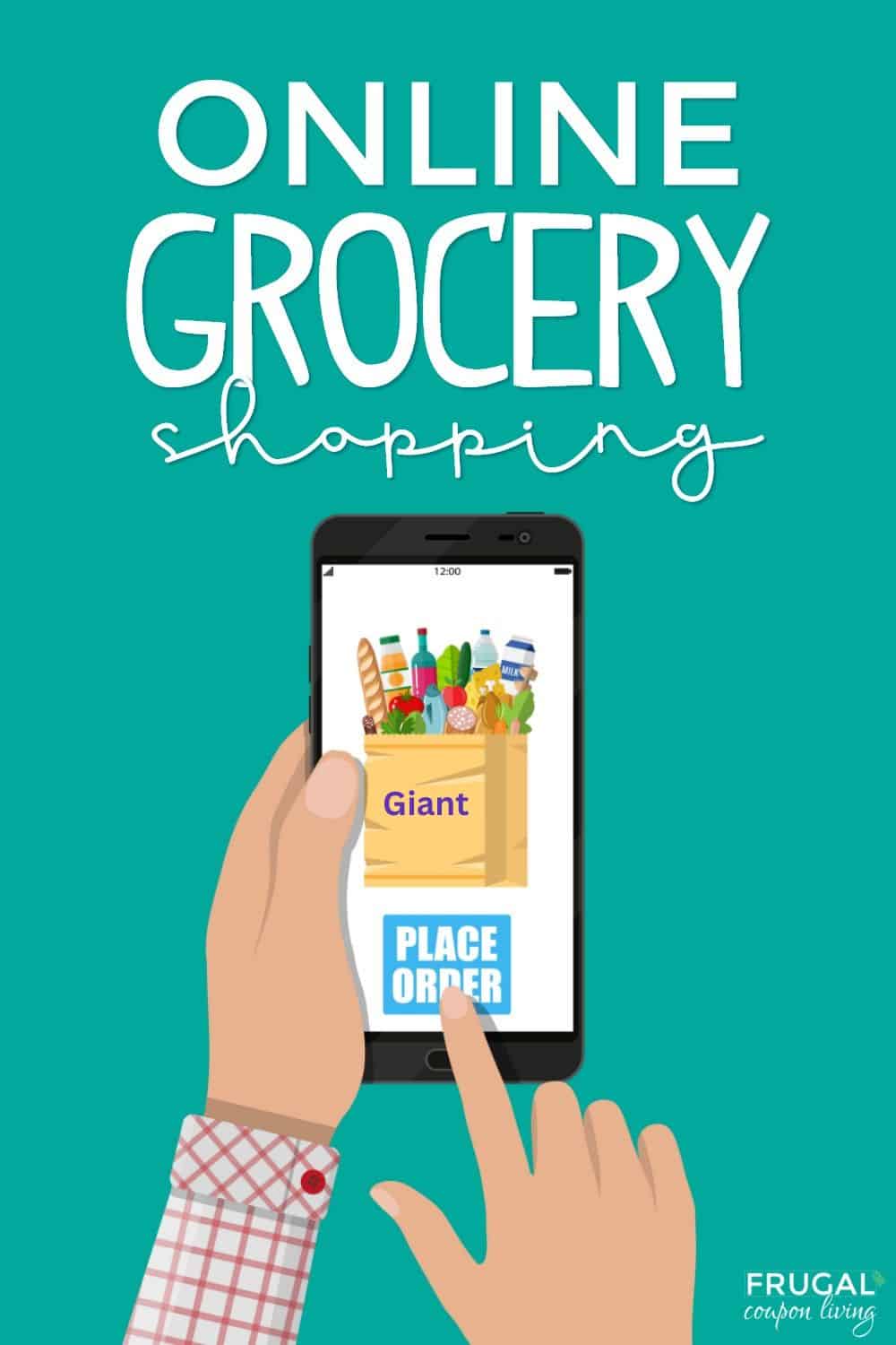 app for giant grocery delivery on smart phone apple and galaxy