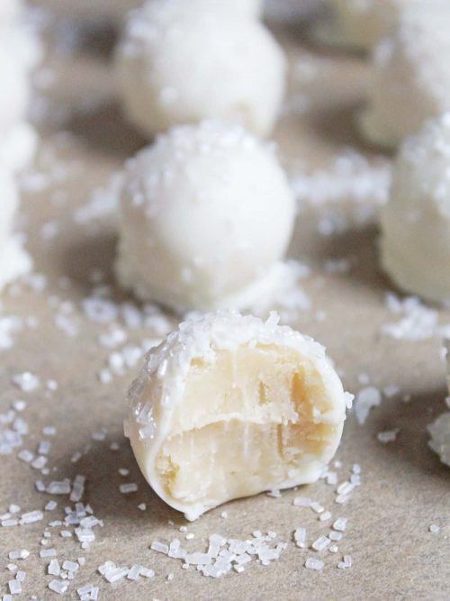 sugar cookie truffles