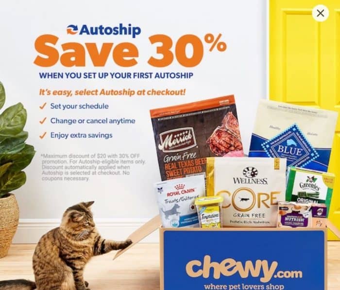 Chewy Com Cat Food Deals Dog Food Delivery Service