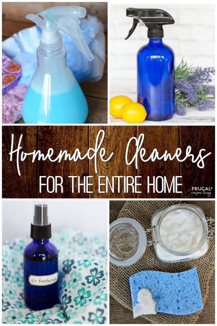 Homemade Cleaners for the Entire Home