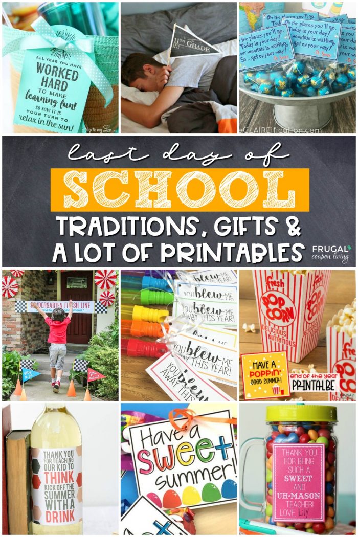 End of the School Year Printables