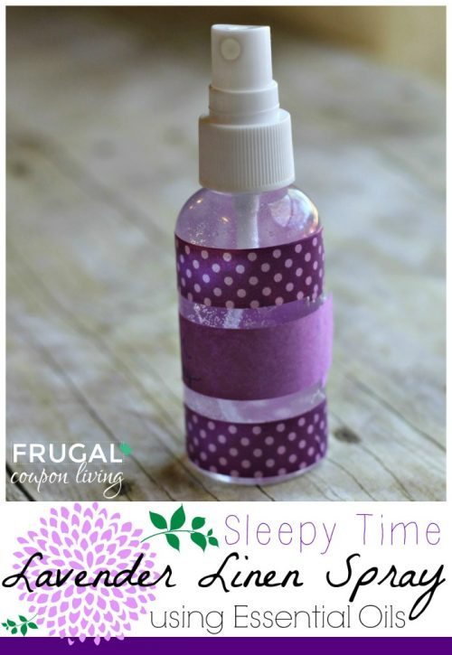lavender homemade linen spray