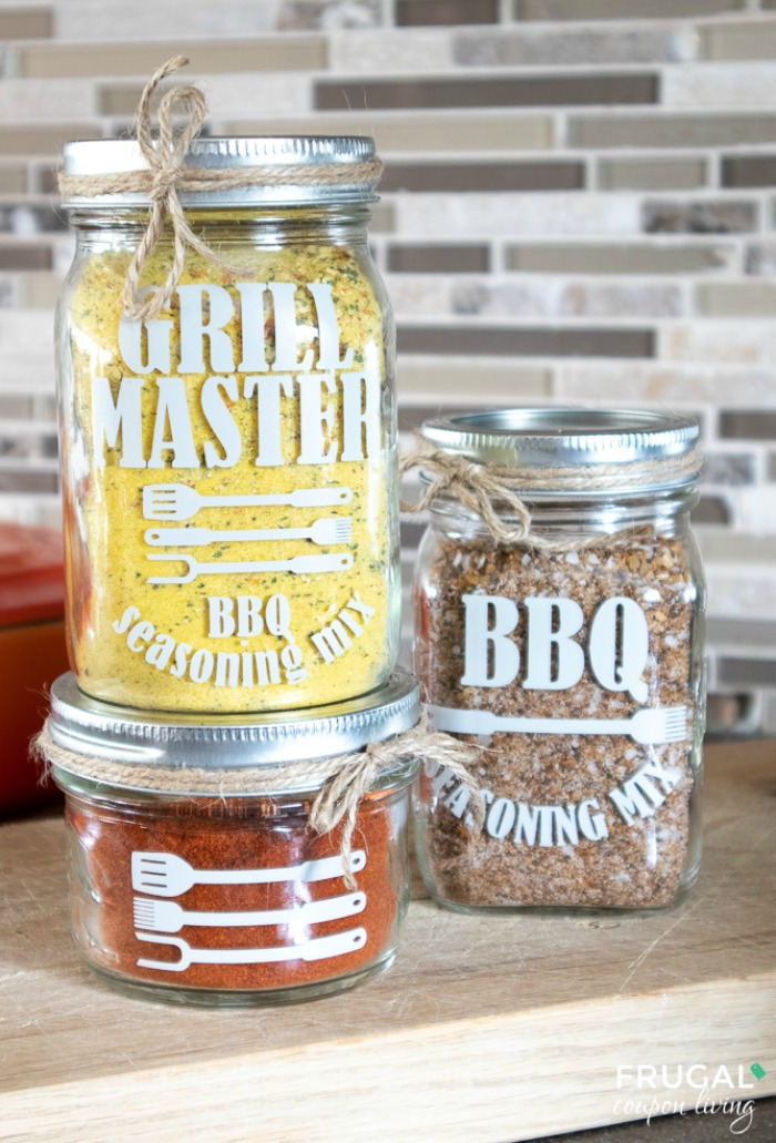 Free Father's Day Gift Idea with SVG File Mason Jar Crafts