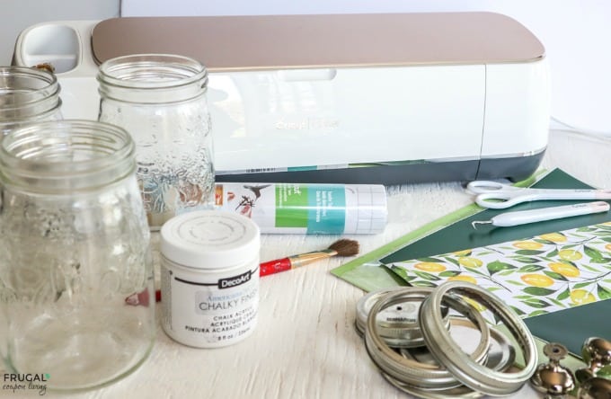 Mason Jar Craft with Cricut Maker