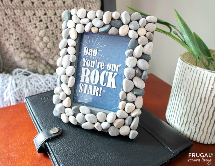 Fathers Day Rock Star Frame with free Cricut SVG Files