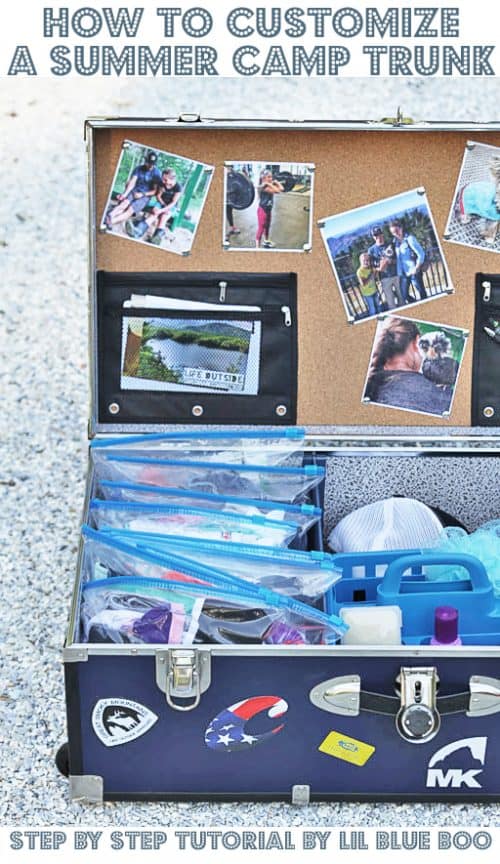 How to Pack a Summer Camp Trunk