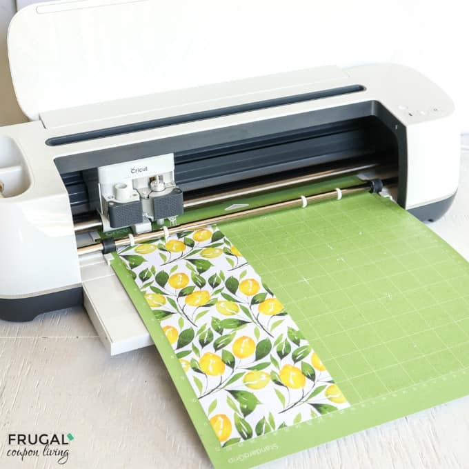 Adhesive Lemon Cardstock for Cricut Design Space