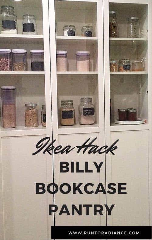 IKEA Billy Bookcase Hack Pantry Ideas