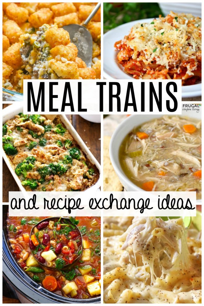 Meal Trains and Recipe Exchange Ideas