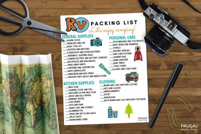 What to Pack RV Camping