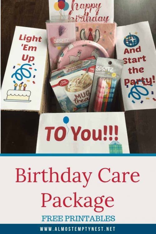 Happy Birthday care package