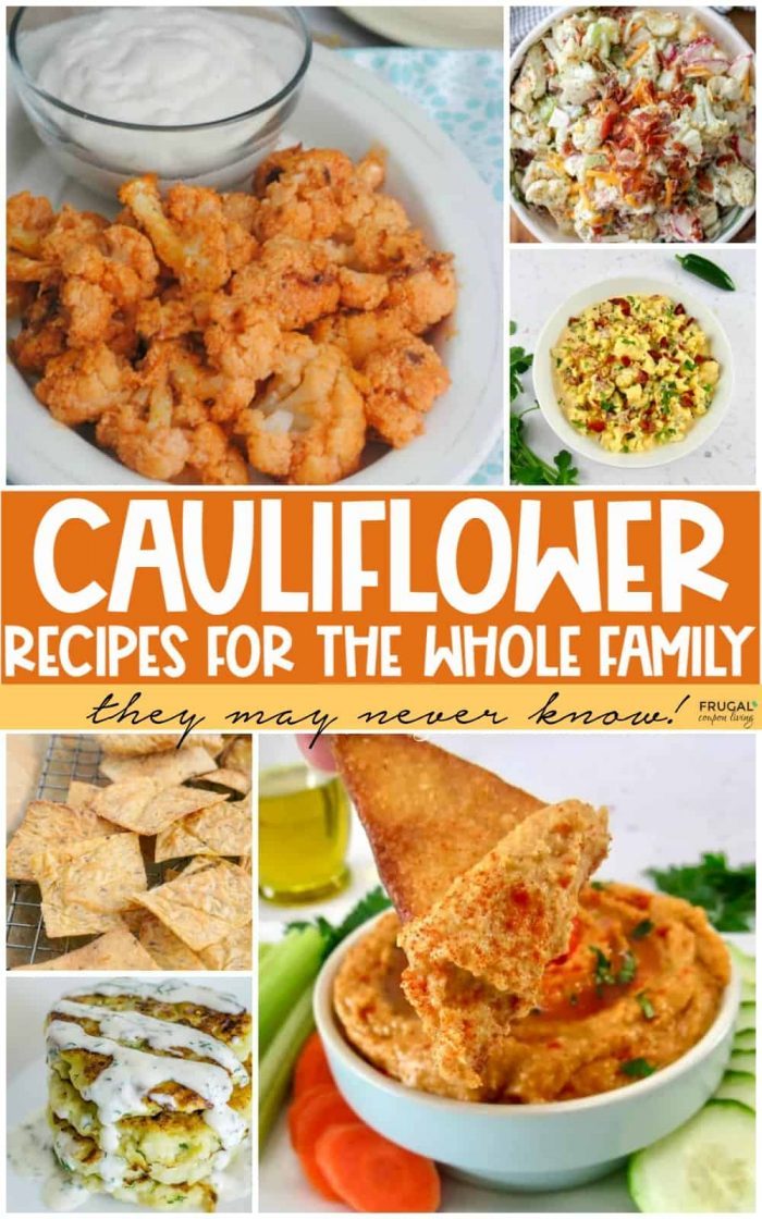 Low-Carb Family Favorite Cauliflower Recipes Ideas