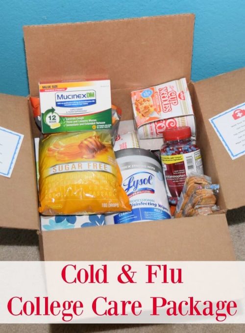 Cold and Flu Care Package for Sick Friend