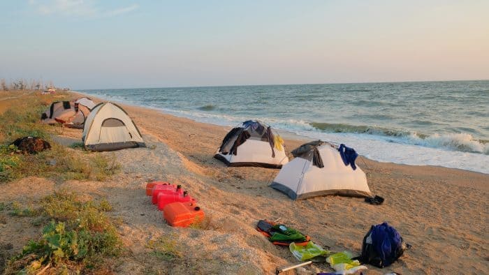 Beach Camping