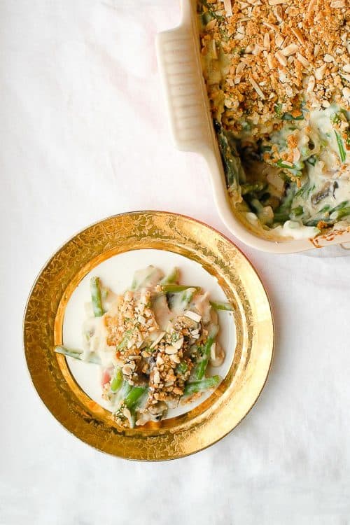 Green Bean Casserole | Thanksgiving Potluck Recipes