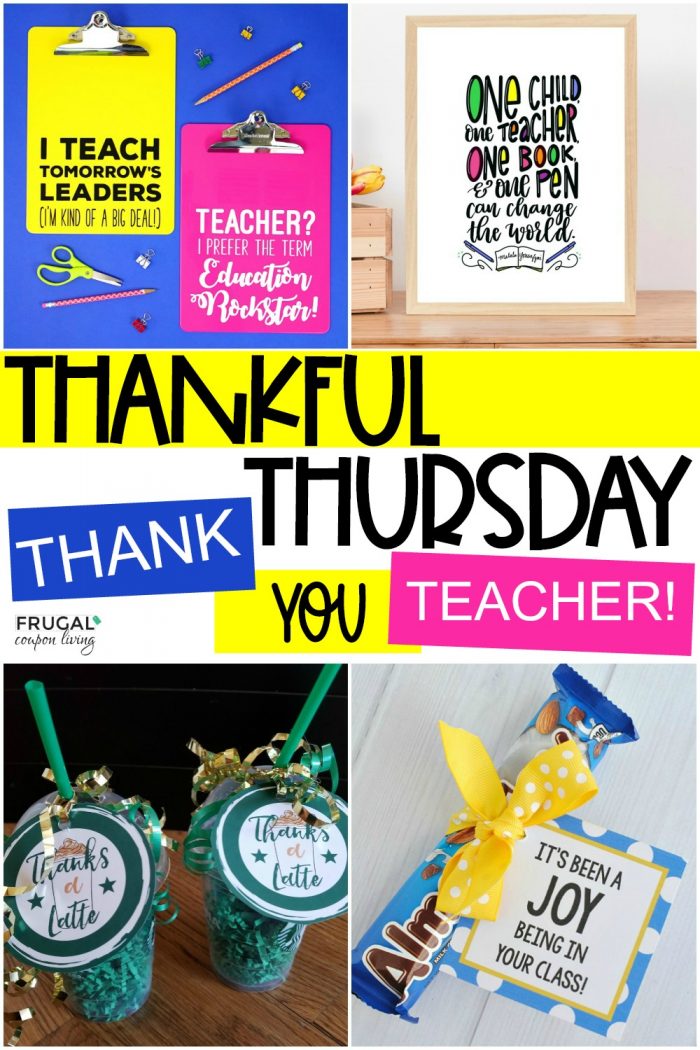 thankful thursday small gift ideas for teachers