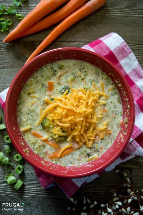 Soup Dinner Recipes for Fall - Broccoli Cheddar Soup