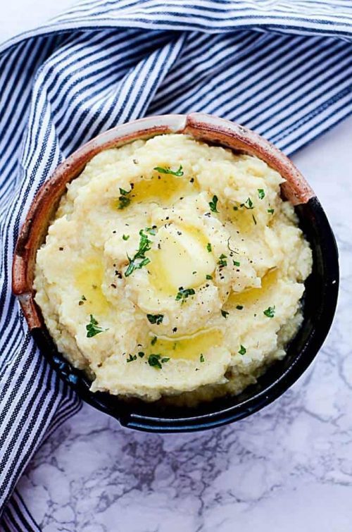 Healthy Creamy Cauliflower Mashed Potatoes Recipes