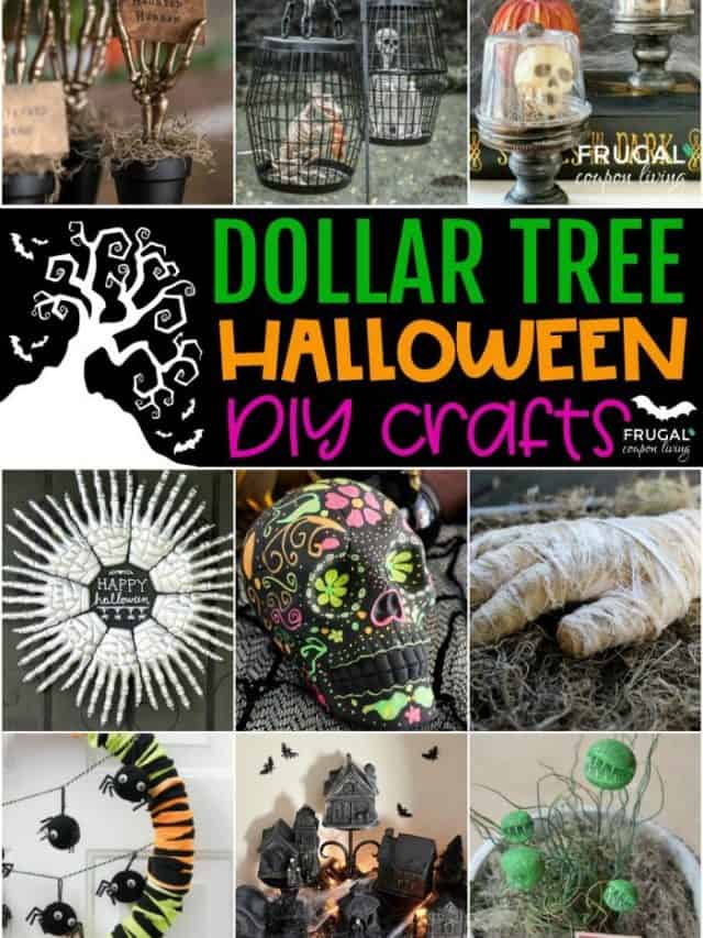 Dollar Tree Halloween Crafts Story