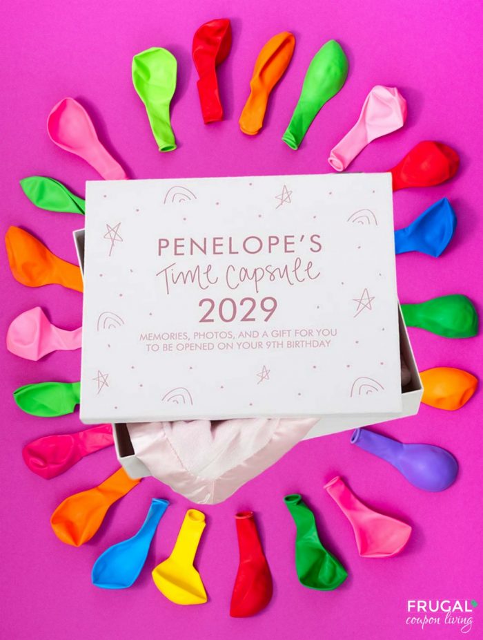 First Birthday Time Capsule