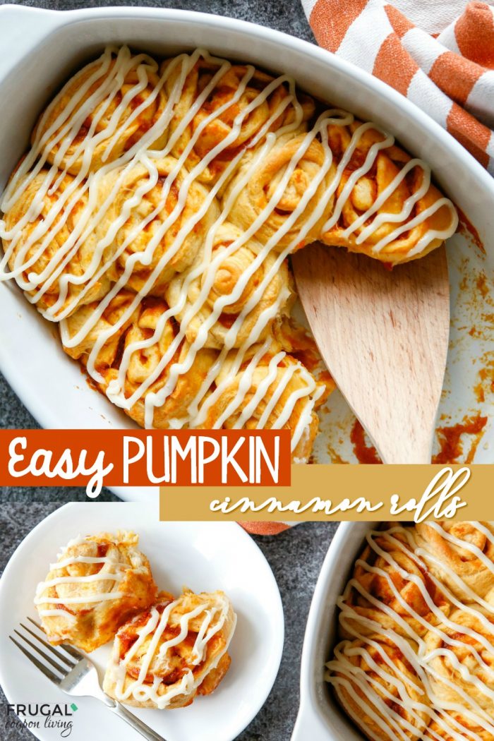 Homemade Pumpkin Cinnamon Rolls No Yeast