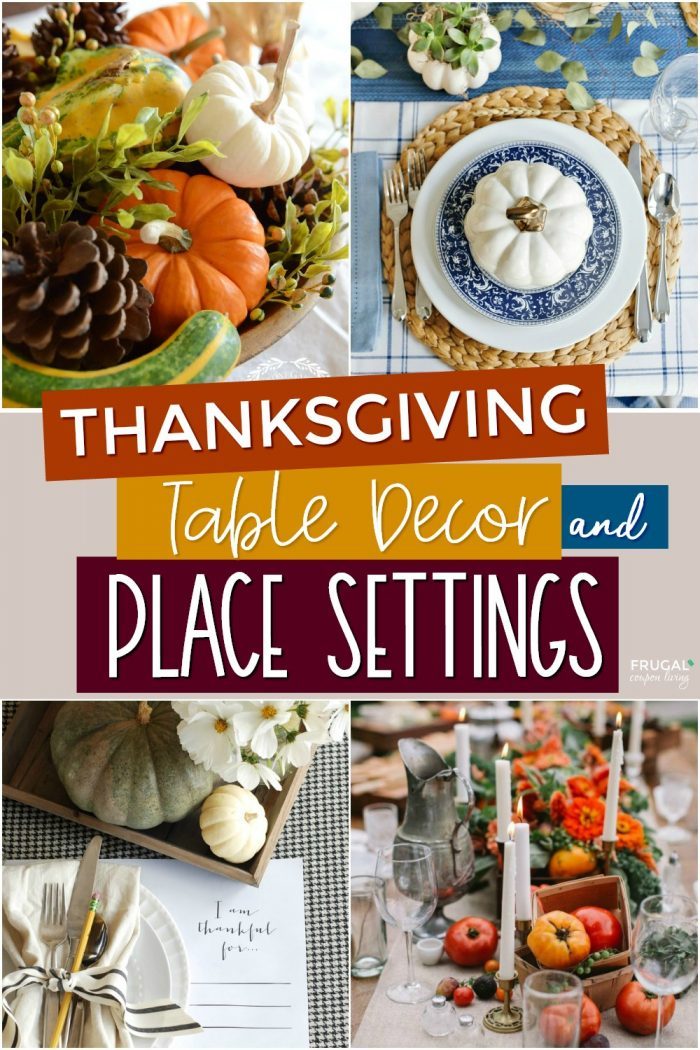 Easy Thanksgiving Decorations for the Table