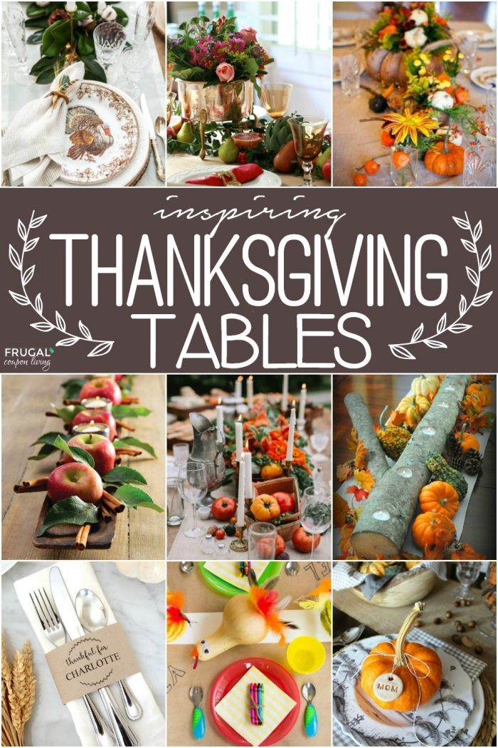Inspiring Thanksgiving Table Decor and Place Settings