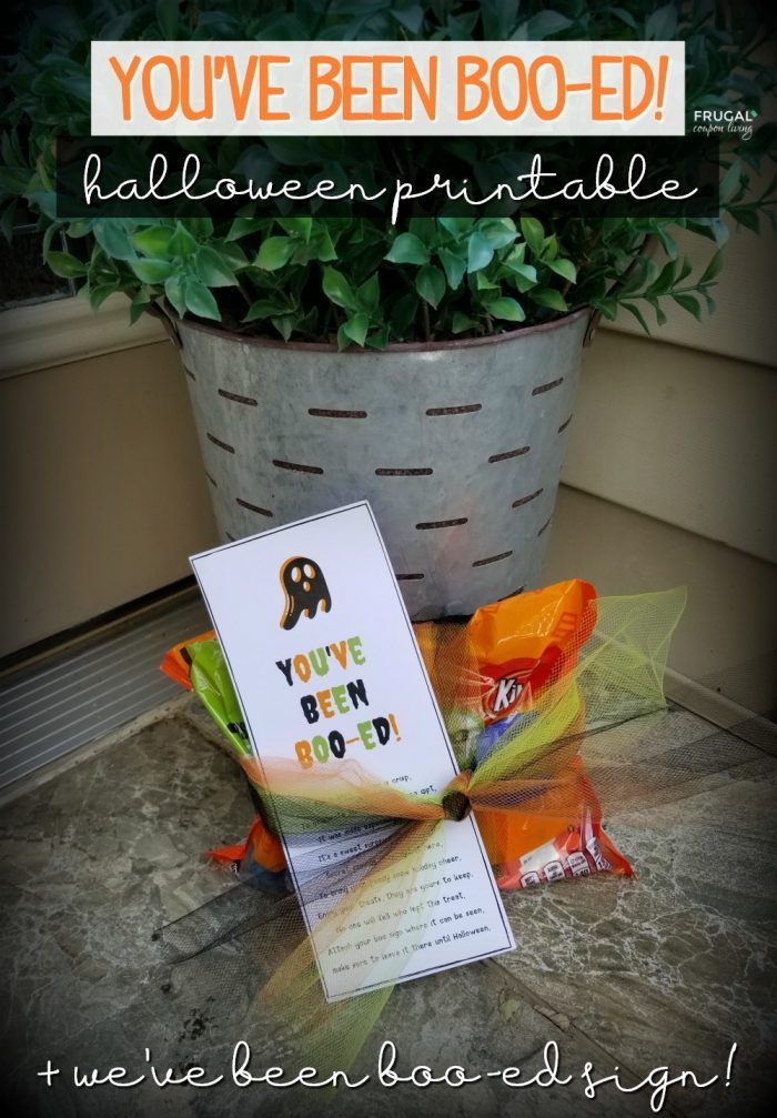 You've Been Boo-ed Treat Basket Ideas