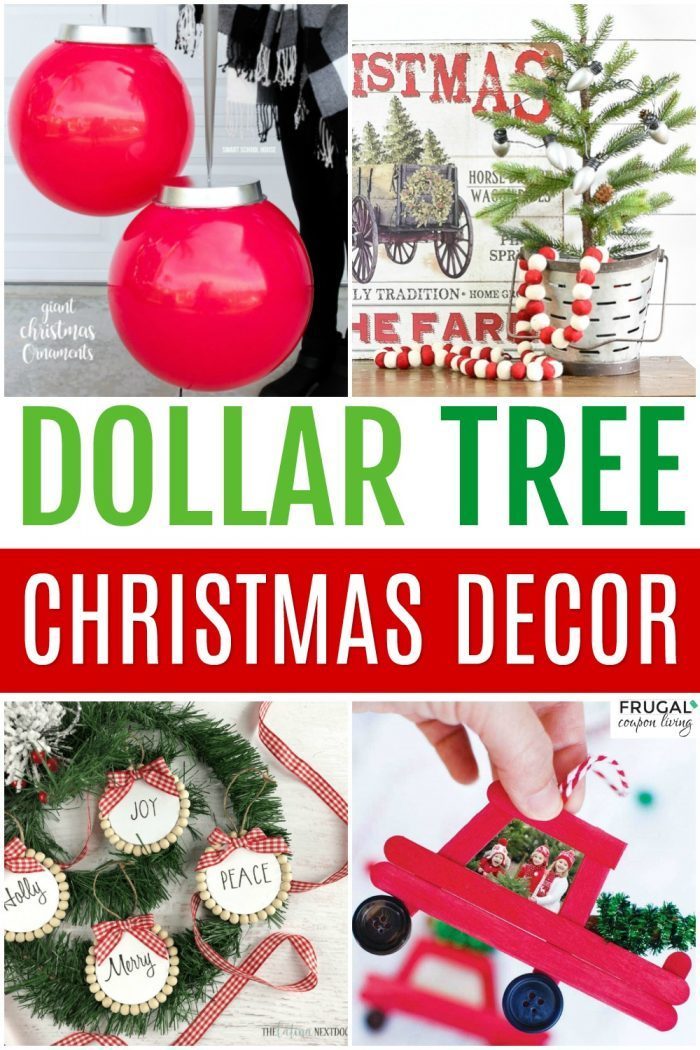 DIY Dollar Tree Christmas Decorations