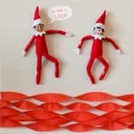 Floor is Lava Elf on the Shelf Idea