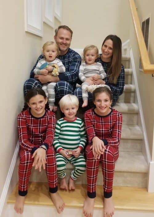 Matching Christmas Pajamas for a family