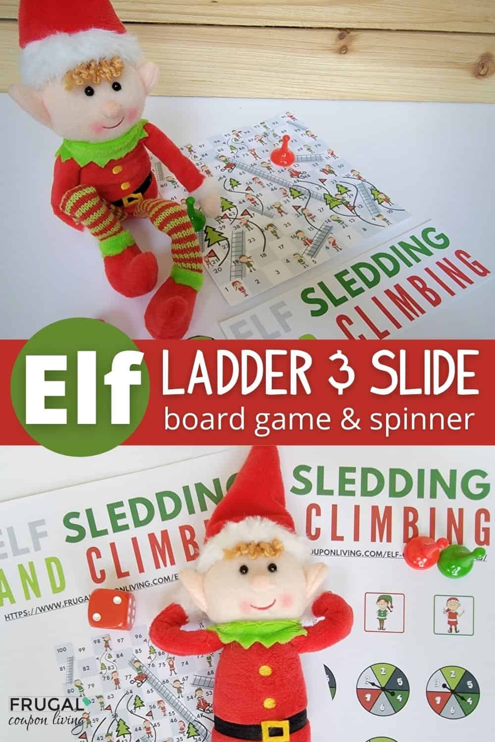 printable game board for the elf
