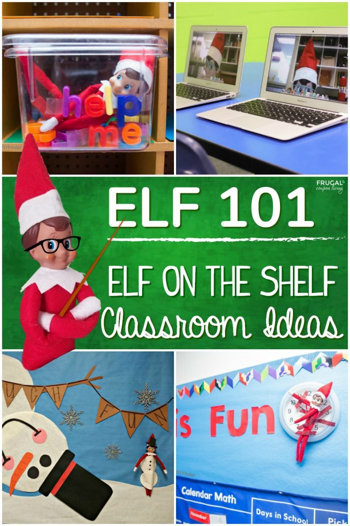 School Elf on the Shelf Classroom Ideas for Teachers & Students