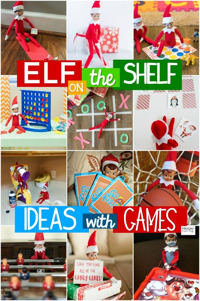 Elf on the Shelf Ideas with Games