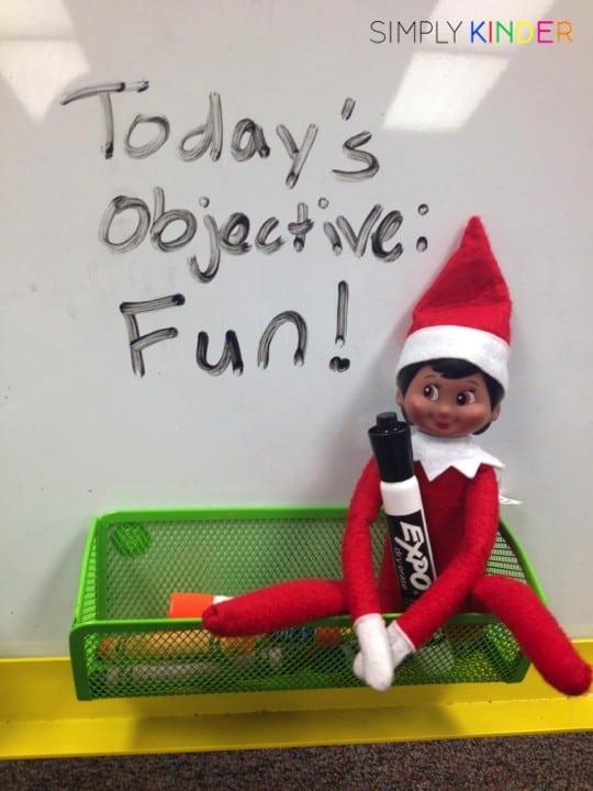 Elf on the Shelf Classroom Lesson - Let's Have Fun!