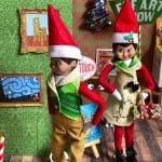 Elf on the Shelf Portrait Museum Paintings