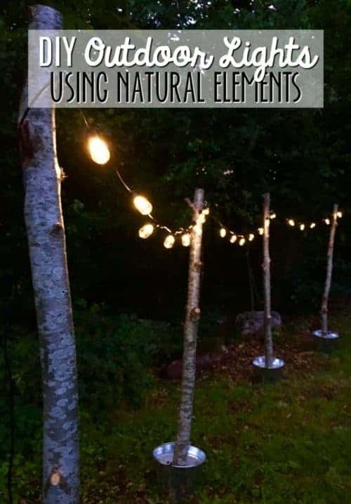 DIY Outdoor Lights & Simple Wedding Ideas on a Budget