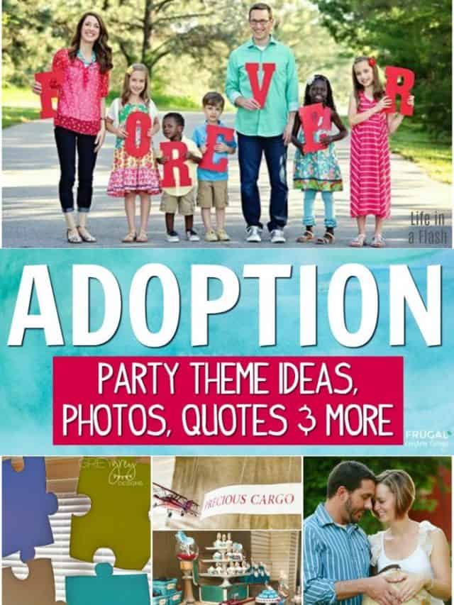 Cutest Adoption Party Ideas Story