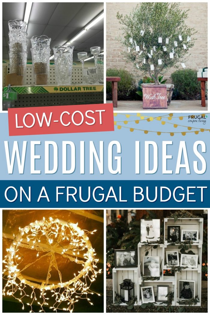 Low Cost Wedding Ideas on a Frugal Budget