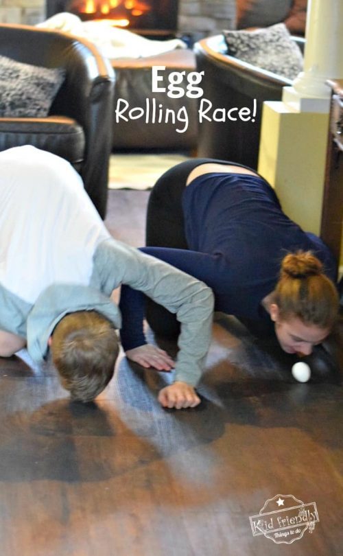 Raw Egg Roll Challenge + Easter Egg Games