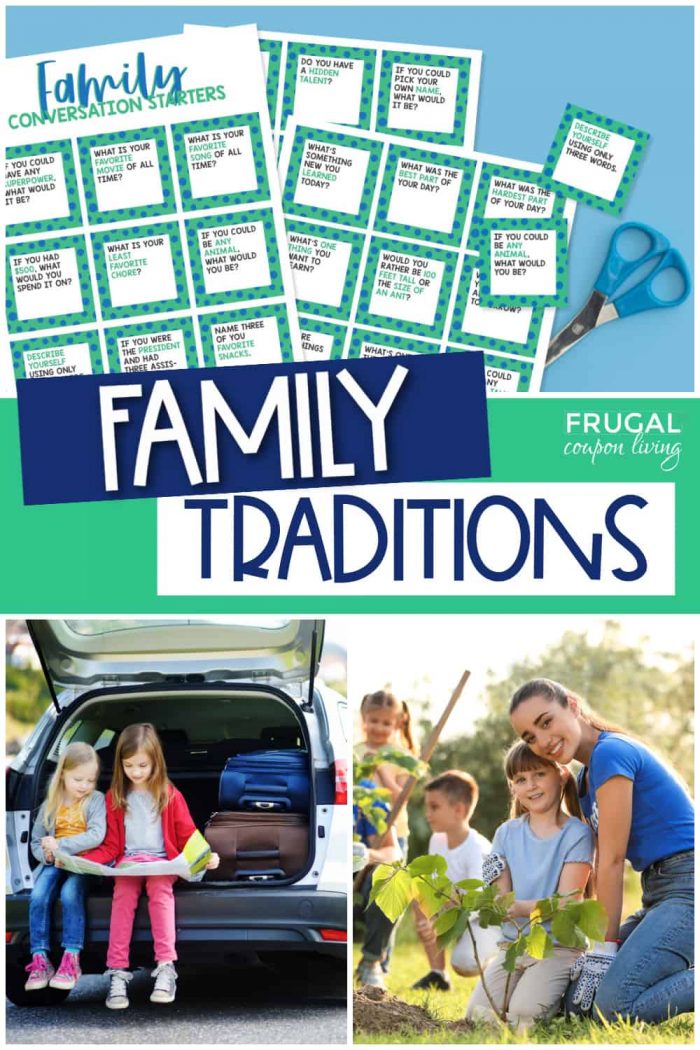 family traditions and quality time ideas
