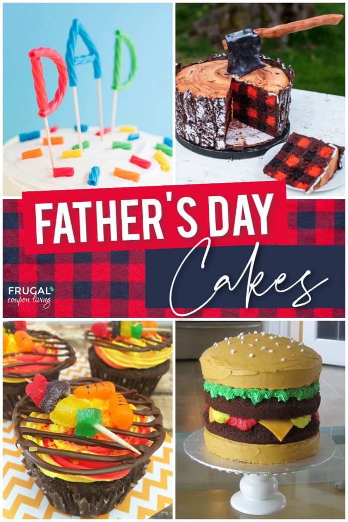 four fathers day cake designs