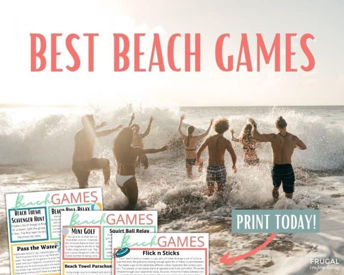 fun beach games to play at the beach